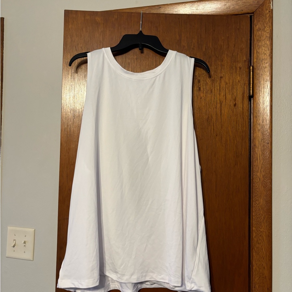 Fabletics White Tank Top